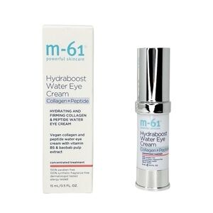M-61 Hydraboost Water Eye Cream Collagen + Peptide 0.5 oz New in Box NWT